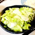 まめしばかきのすけ's cooksnap of when they made キャベツのごま油塩.