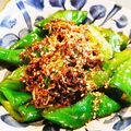 ファミ873's cooksnap of when they made 旬の味☆じゃこと万願寺とうがらしの炒め煮.