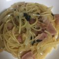 ｸｯﾋﾟｰﾗﾑﾈ's cooksnap of when they made 即席お吸いもの♪和風パスタ.