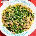 U・R・D's cooksnap of when they made ランチに♫豚肉とナスの和風ミートパスタ.