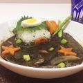 もちぴより's cooksnap of when they made 厚揚げと野菜のねりごま黒カレー.