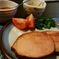 nammy's cooksnap of when they made グリルdeハムステーキ＆自家製ソース２種.