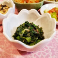 Richland☆Y's cooksnap of when they made 塩酒粕海苔の佃煮で♪つるむらさきの和え物.