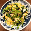 なちゃんこ's cooksnap of when they made 卵と小松菜とささみのラーポンマヨサラダ.