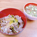 cocomammy_'s cooksnap of when they made すき焼き風牛丼.