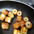 kotohime00's cooksnap of when they made ちくわのカレー粉炒め.