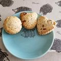 カバゴン's cooksnap of when they made 黒胡椒と粉チーズの全粒粉入りスコーン.