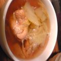 あんぱんまん☆あっこ's cooksnap of when they made 圧力鍋de白菜と大根と鶏肉の煮物.
