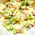 hitotaaan's cooksnap of when they made レンジで簡単！枝豆のポテトサラダ.