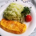 taji☆taji's cooksnap of when they made ふんわり♡ハムとチーズのオムレツ♪.
