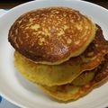 lakritz's cooksnap of when they made 糖質オフ◎大豆粉とおからのパンケーキ◎.