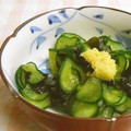 umemodoki's cooksnap of when they made きゅうりと生姜の酢の物♪生姜がさっぱり♪.