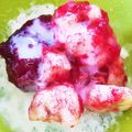 手作り★ママ's cooksnap of when they made 王道のミルクかき氷イチゴソース.