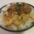 papikun's cooksnap of when they made ひとりご飯＊コロッケ丼。.