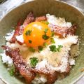 nenemomo's cooksnap of when they made カルボナーラ風♡卵かけご飯.