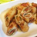 zaike's cooksnap of when they made 大葉と豚肉巻き巻き☆サッパリな豚天ぷら★.