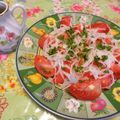 みるきー猫ちゃん's cooksnap of when they made ＊うちのトマトサラダ♪＊.