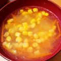 カラえり's cooksnap of when they made 冬瓜とコーンのスープ.