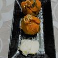 クッカーまさおちゃん's cooksnap of when they made かぼちゃの茶巾絞り〜クリームチーズ添え〜.