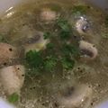 babikinman's cooksnap of when they made 野菜たっぷりタイ風スープ♫.