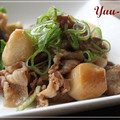 ゆぅたんく's cooksnap of when they made 里芋と豚肉のこってり炒め.