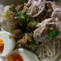 Cook♪Tacos's cooksnap of when they made 簡単 ♪ さっぱり おろし梅の豚そうめん.