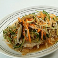 あくび♬'s cooksnap of when they made 揚げない☆ヘルシーささみの南蛮漬け.