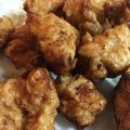 hoopin's cooksnap of when they made 衣に秘密！新食感【サクフワ唐揚げ】.