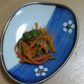 クック1L6OF8☆'s cooksnap of when they made めんつゆで簡単♪ピーマンと人参のきんぴら.