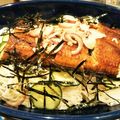 つんトモ's cooksnap of when they made ひつまぶし風に出汁でぶっかけ☆うなぎ素麺.