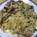 あずのすけ's cooksnap of when they made 生クリームなし☆カルボナーラ.