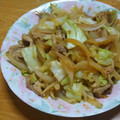 クック8D0BQL☆'s cooksnap of when they made キャベツと豚こま　簡単炒め.