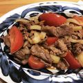 joykuru's cooksnap of when they made 牛肉とトマトのケチャップ炒め♪.