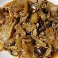 Ｍぱん's cooksnap of when they made ■糖質制限■もやし豚肉簡単中華麻婆茄子味.