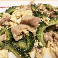 ⭐️タスケン's cooksnap of when they made 簡単だね！ゴーヤチャンプルー.