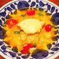 mifasora's cooksnap of when they made 鱈のポワレ☆野菜ときのこのスープ仕立て.