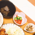 のんちごはん♡'s cooksnap of when they made オクラとトマトの簡単めんつゆ浸し♪.