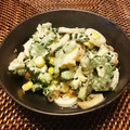 ♡sayulily♡'s cooksnap of when they made ゴーヤと竹輪のゴママヨ和え.