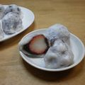 pafepapa's cooksnap of when they made お餅deとろ～り求肥のいちご大福♡.