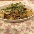 おっちむ＊'s cooksnap of when they made 豚肉とじゃが芋のおかかチーズ炒め☆.