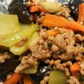 クックKBV9C8☆'s cooksnap of when they made ♪ナスとチンゲン菜のウマ辛炒め♪.