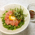 昇父さん's cooksnap of when they made うちのネギトロ丼.
