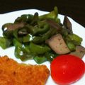 ☆むさ's cooksnap of when they made 簡単♪豚レバーとピーマンの炒め物.
