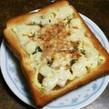 こげ岡's cooksnap of when they made お好み焼き風トースト.
