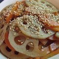 アコンク's cooksnap of when they made 蓮根のきんぴら.