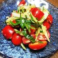 ありゆこ's cooksnap of when they made トマトきゅうり・青ジソの夏マリネ♪.