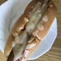 ばなちゃん666's cooksnap of when they made ランチ、朝食に♪チーズホットドッグ.