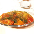 パリパリチキン's cooksnap of when they made えのきとトマトのカレーチーズ炒め♥.