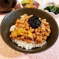 Richland☆Y's cooksnap of when they made 納豆☝海苔の佃煮カラシでごはんですよ～♪.