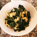 Ridergeek's cooksnap of when they made 小松菜と油揚げの煮浸し.